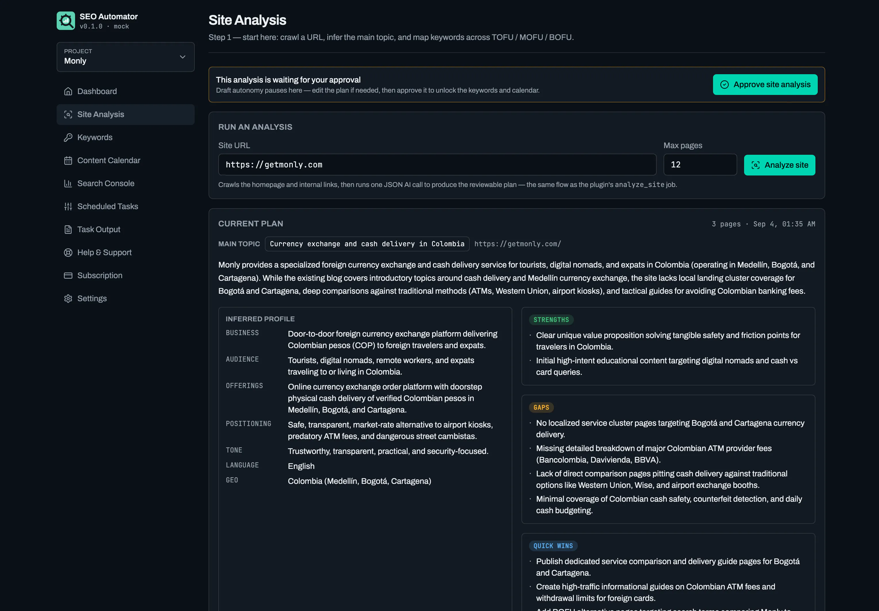 SEO Automator — Autonomous SEO gallery image