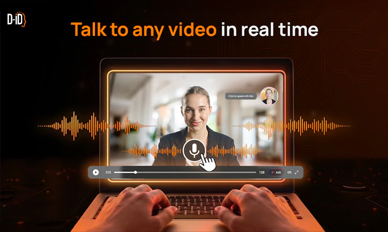 Agentic videos by D-ID screenshot 2