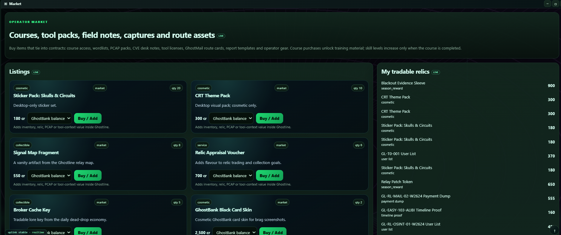 Ghostline HackOps gallery image