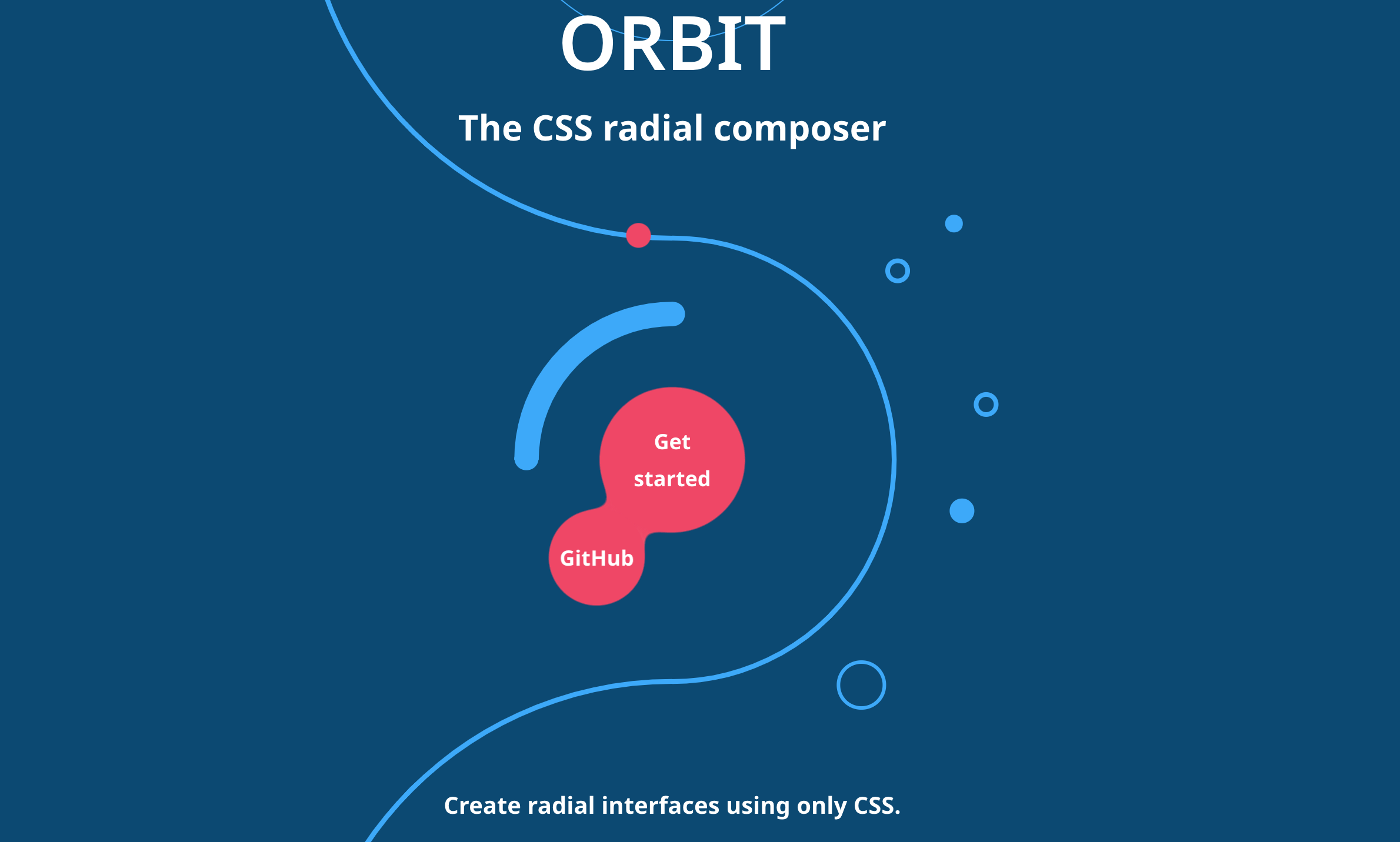 Orbit - CSS Radial Framework media 3