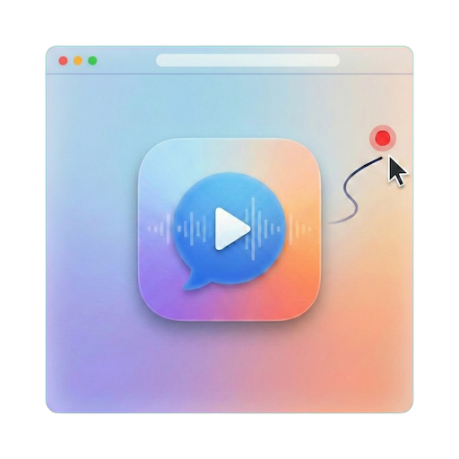 TalkThrough - Product Hunt launch logo and brand identity