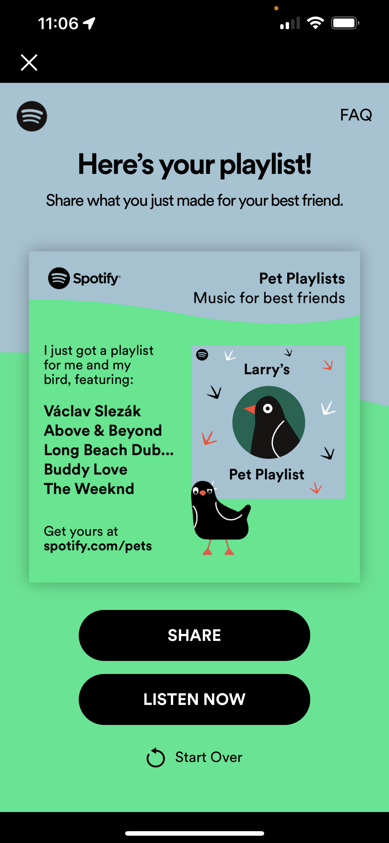 Pet Playlists by Spotify gallery image