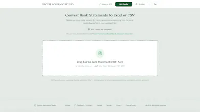 Secure Bank Statement Converter gallery image