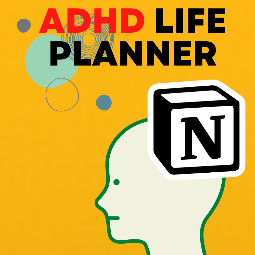 ADHD Life Planner | Notion Template
