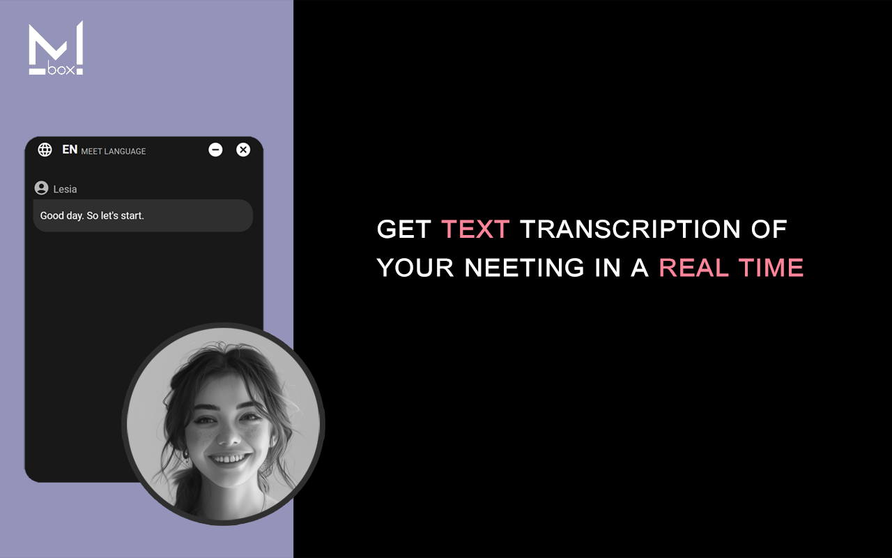 startuptile MBox AI meet-Google Meet real-time transcription with AI summary