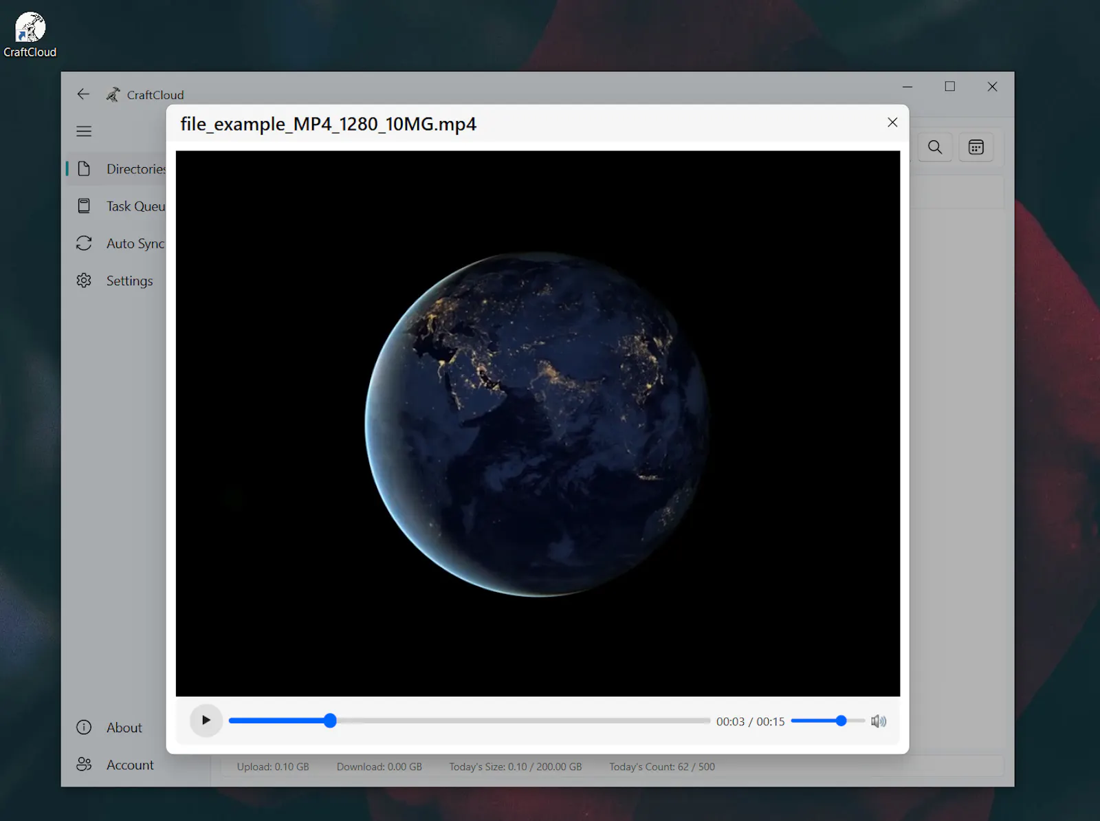 CraftCloud screenshot 2