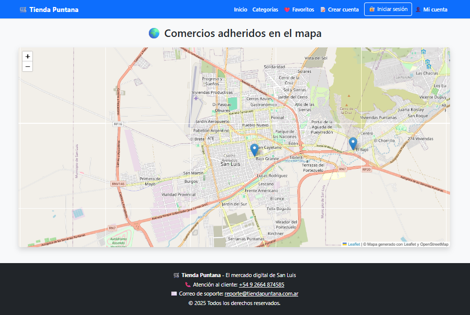 Marketplace PHP | Tienda Puntana - Crea tu tienda digital autogestionada. media 8
