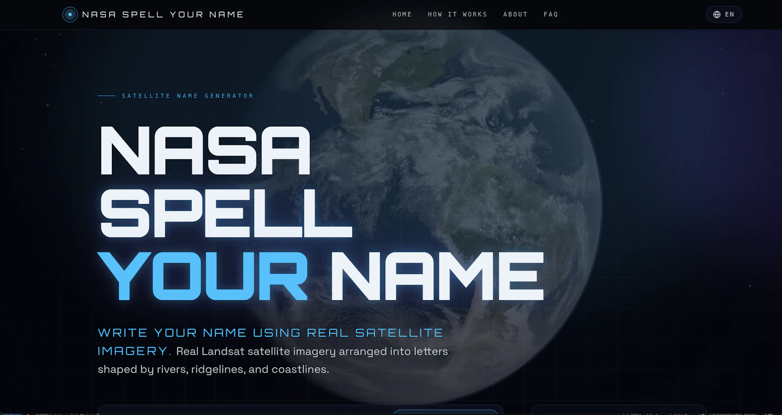 Nasa Spell Your Name screenshot 1