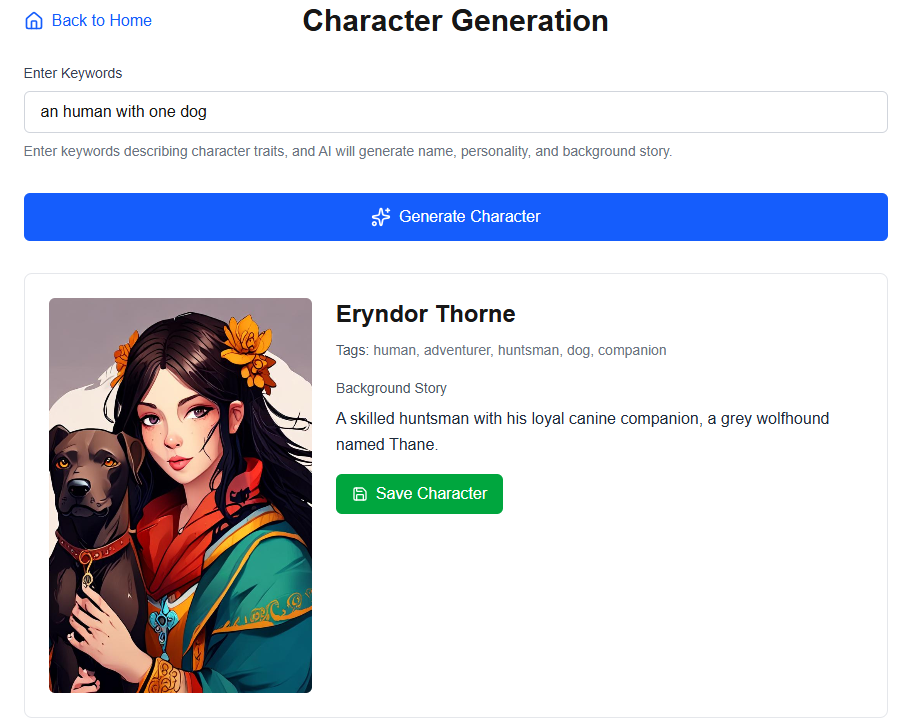 AI Character Generator: One-click creat gallery image