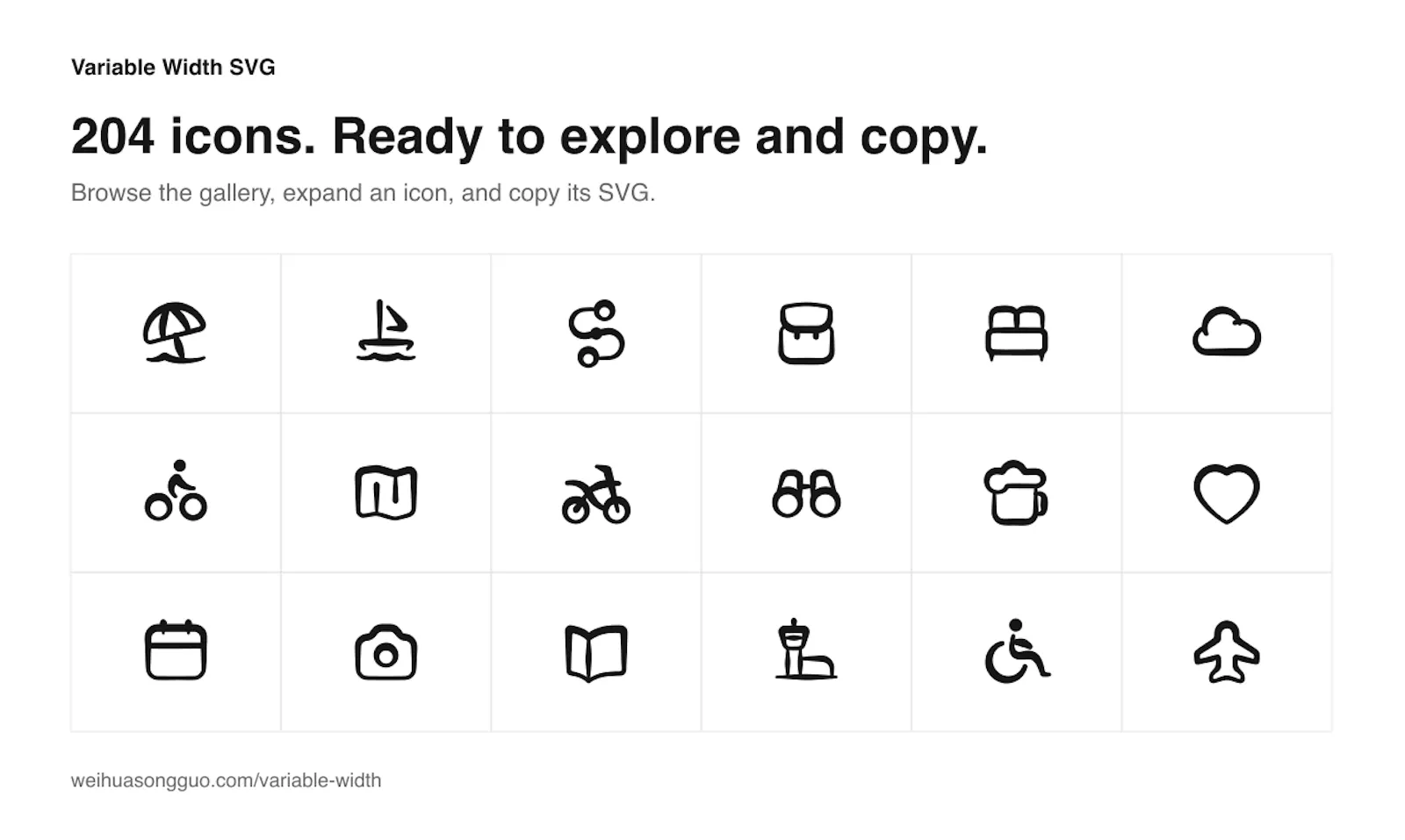 Variable Width SVG screenshot 2