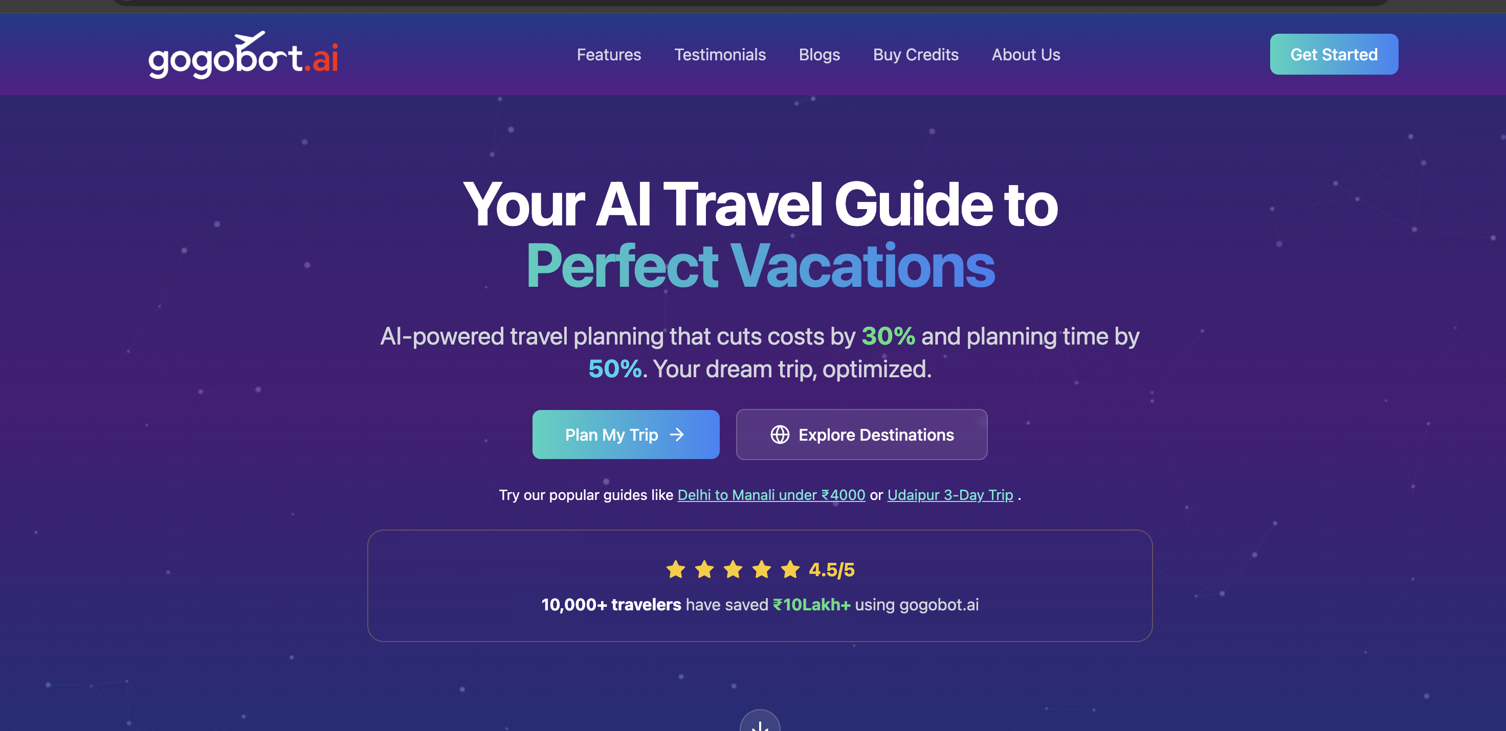 GoGoBot.ai - #1 Планировщик поездок по ИИ для бюджета и безопасности медиа 1