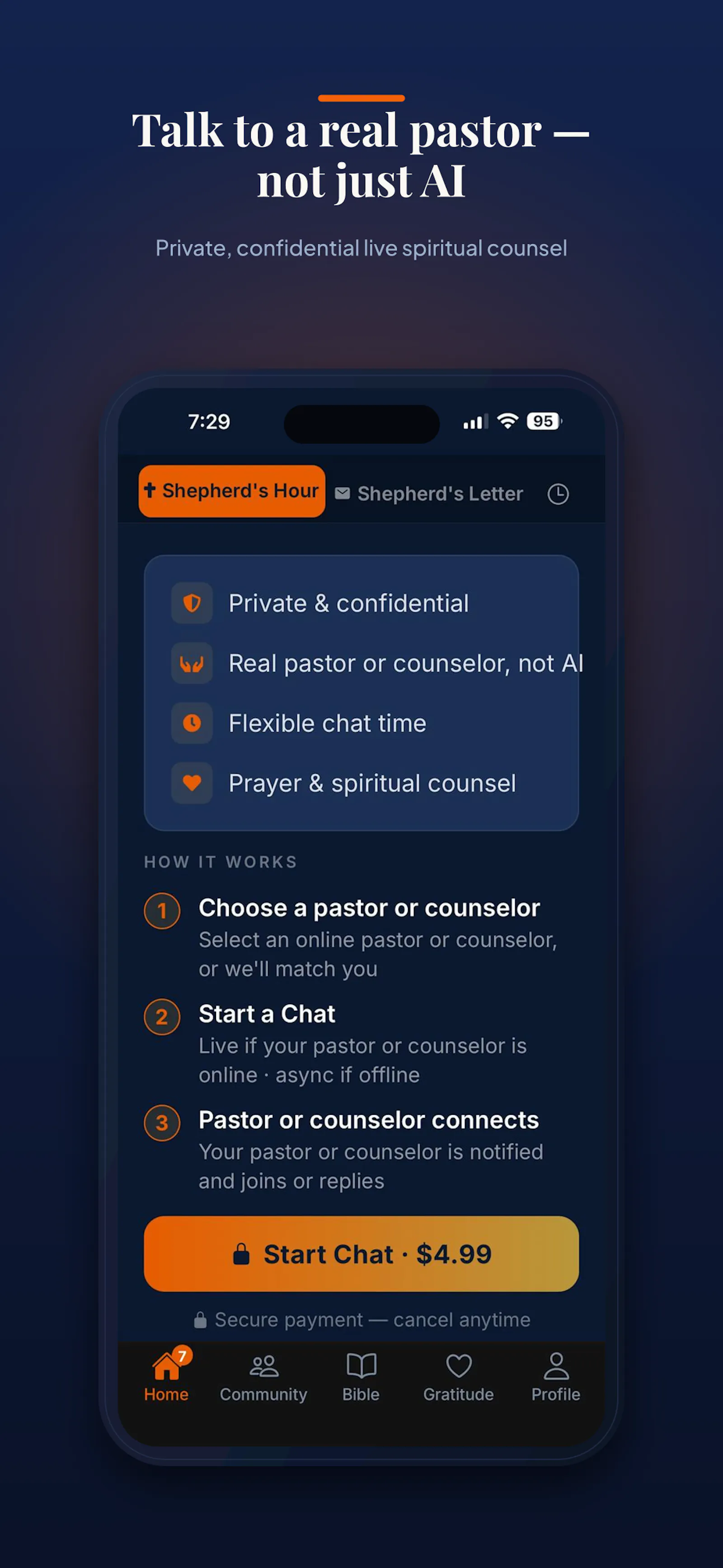 MyBibleChat — Bible App, AI Pastor screenshot 6