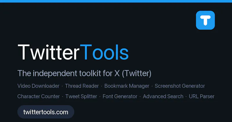 TwitterTools screenshot 1