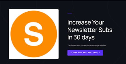 Newsletter Cross Promo Tool (Substats) gallery image