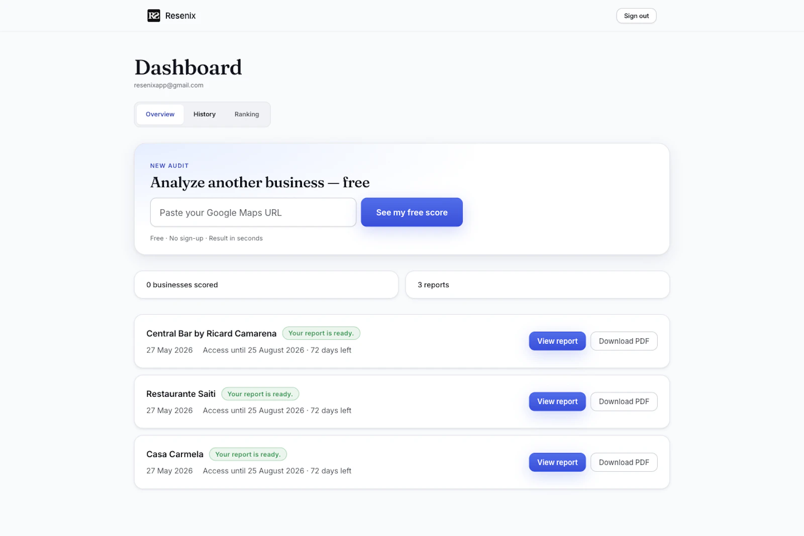 Resenix screenshot 3