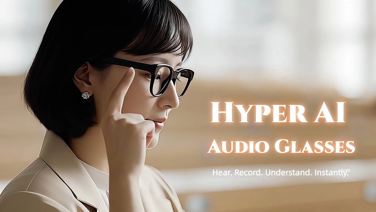 Hyper AI Audio Recording Glasses gallery image