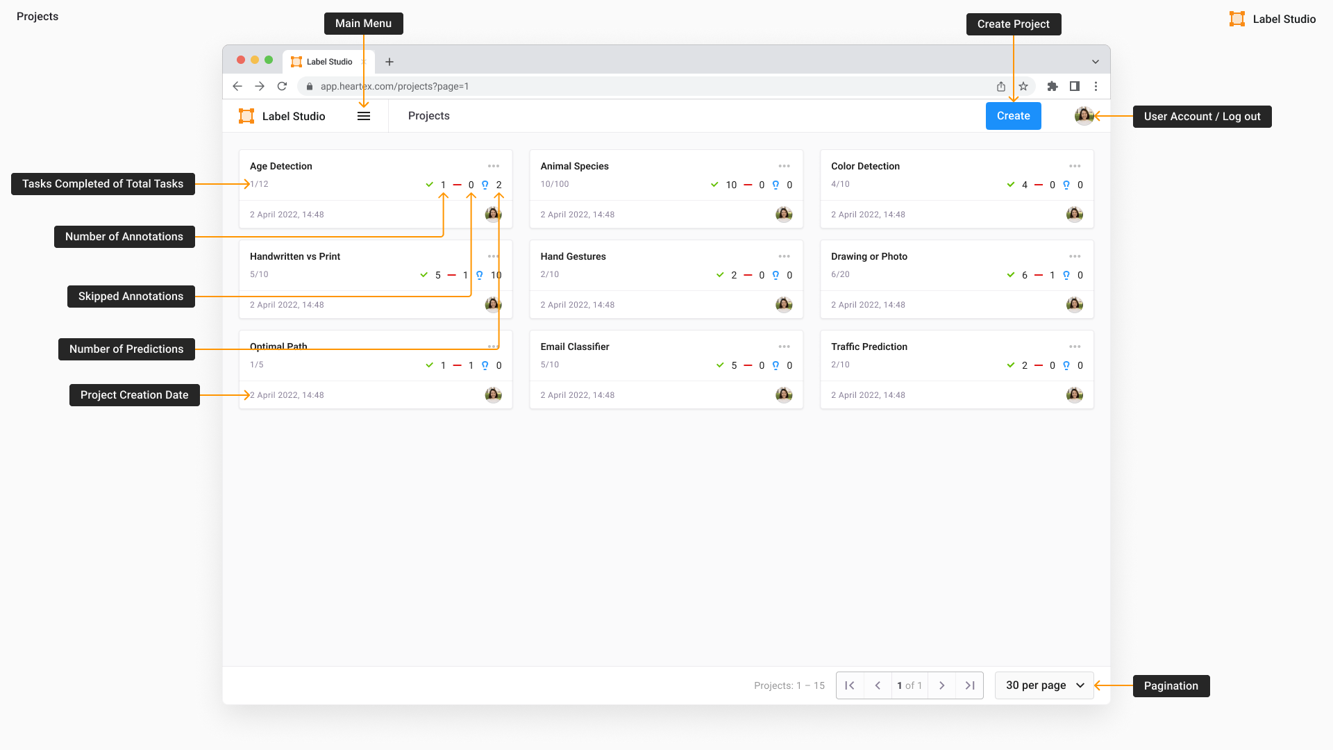 Label Studio 1.8.0 version media 6
