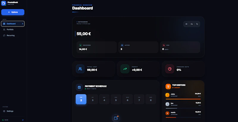 PrestaBook screenshot 1