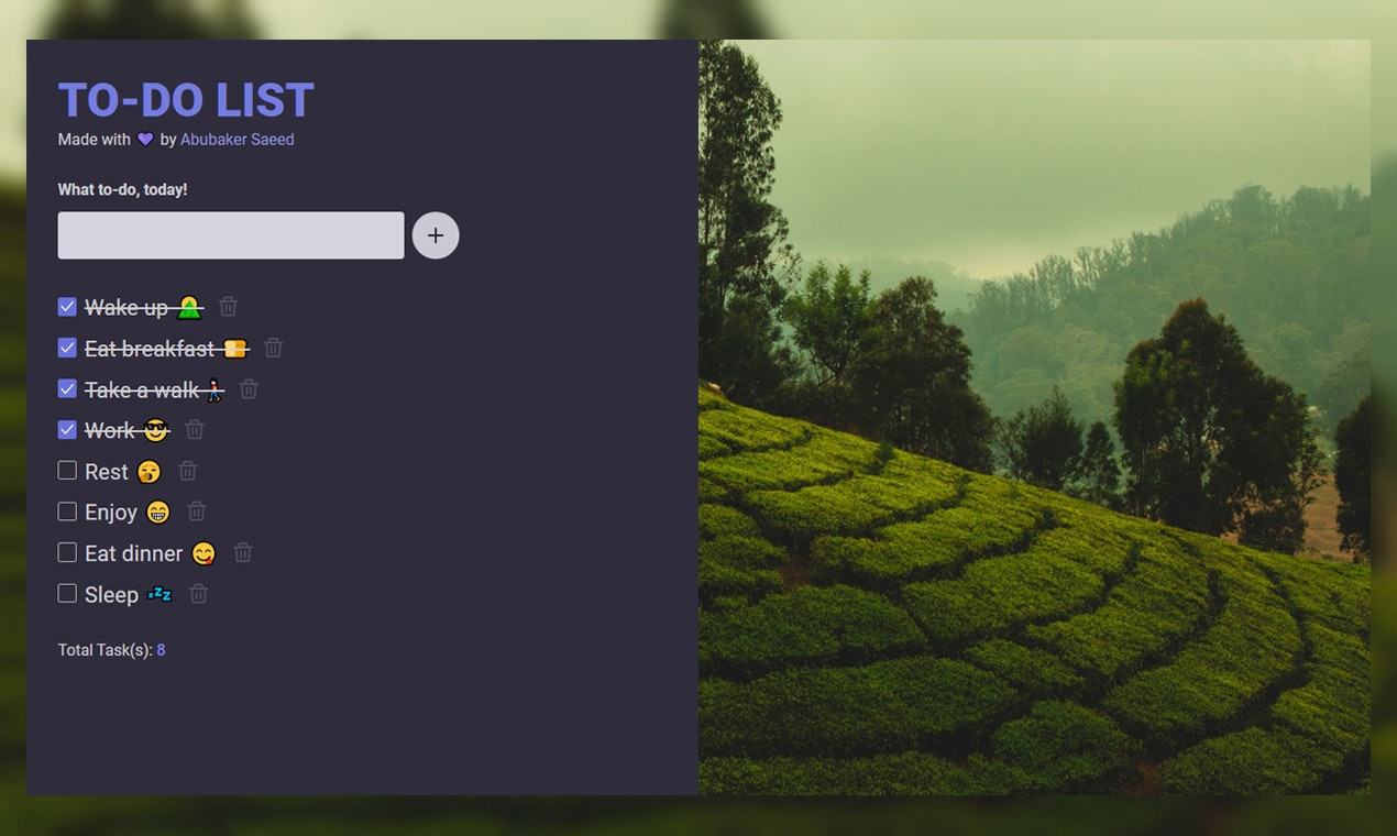 To-Do List (React-based) gallery image