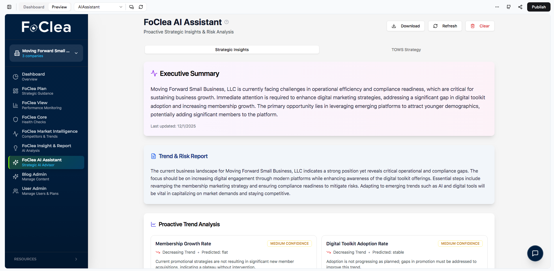 FoClea - Screenshot 2 showing product features and functionality