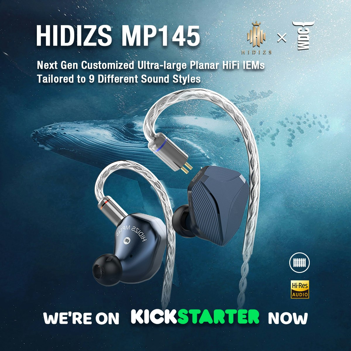 Hidizs Next Gen Planar Hifi IEM