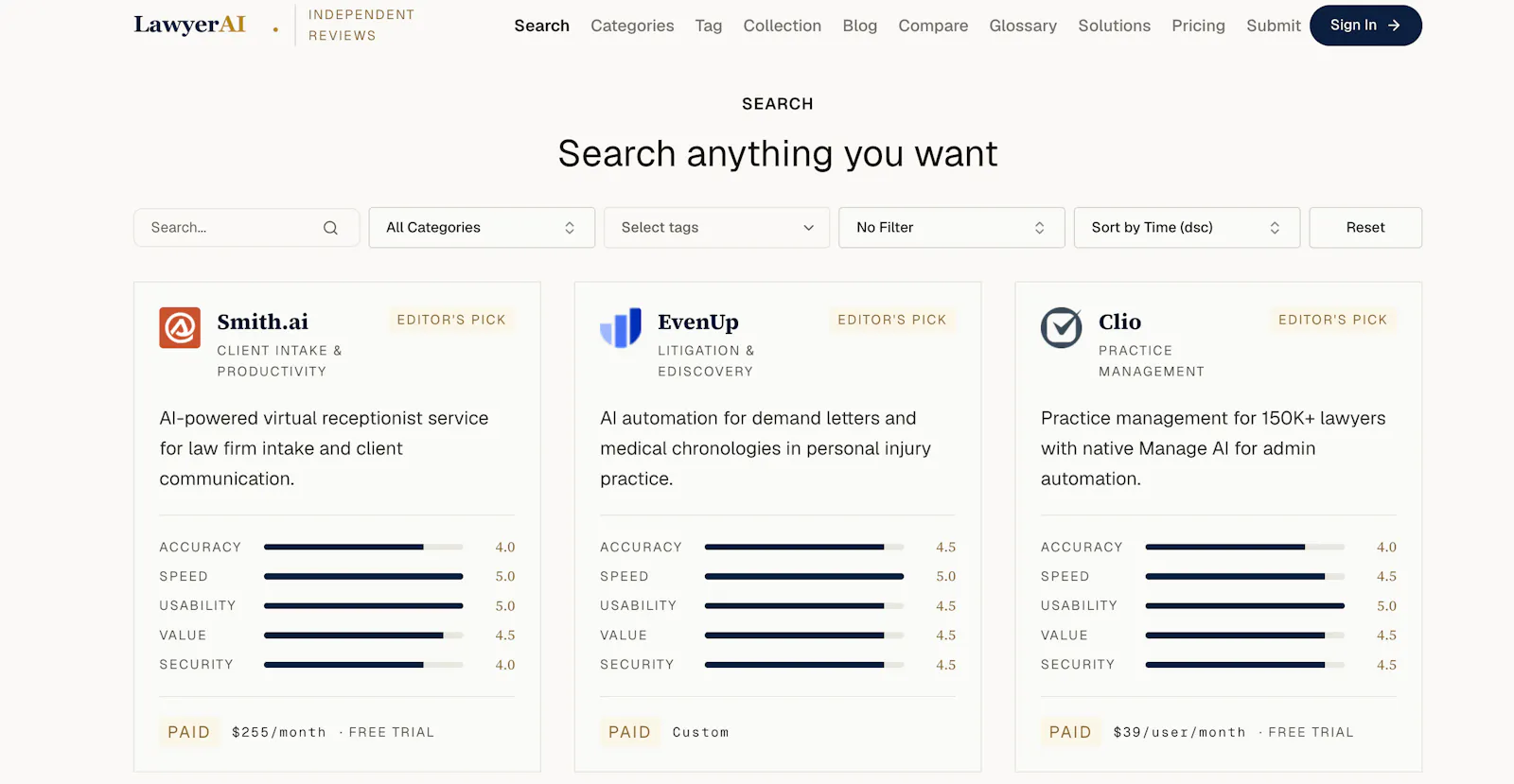 LawyerAI screenshot 2