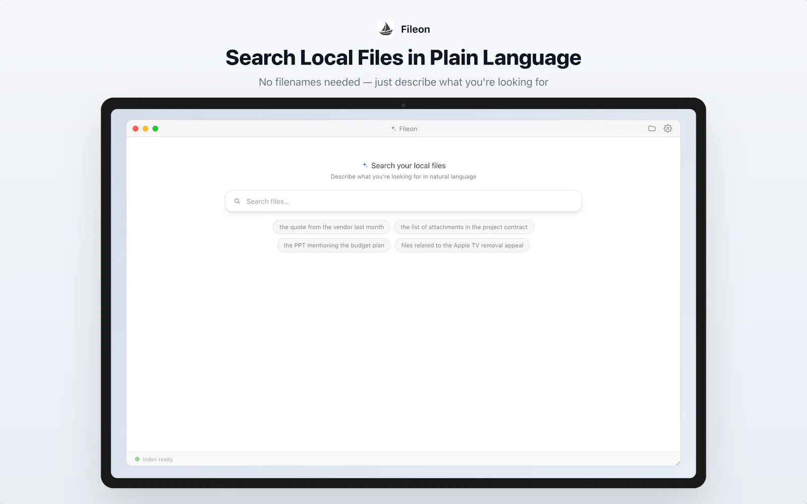 Fileon screenshot 1