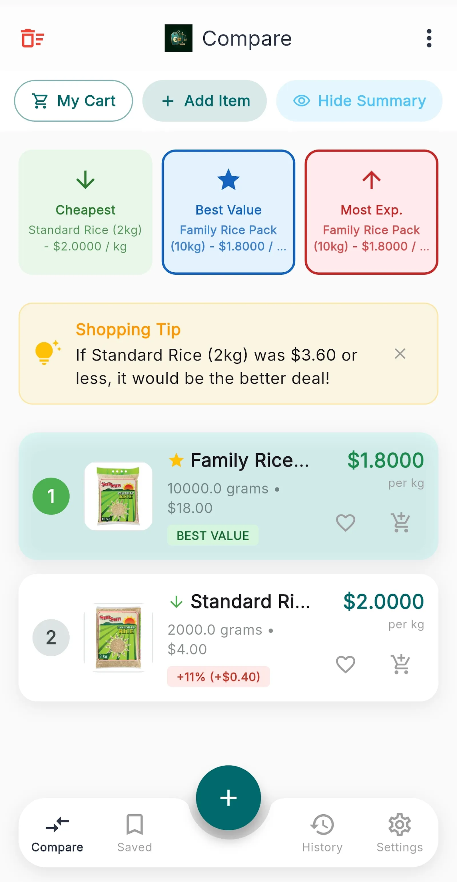 Compare Value screenshot 3