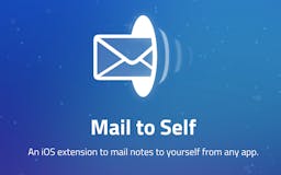Mail to Self media 1