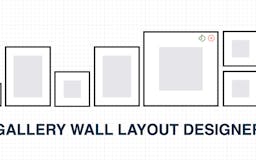 Gallery wall layout designer media 1