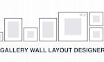 Gallery wall layout designer image