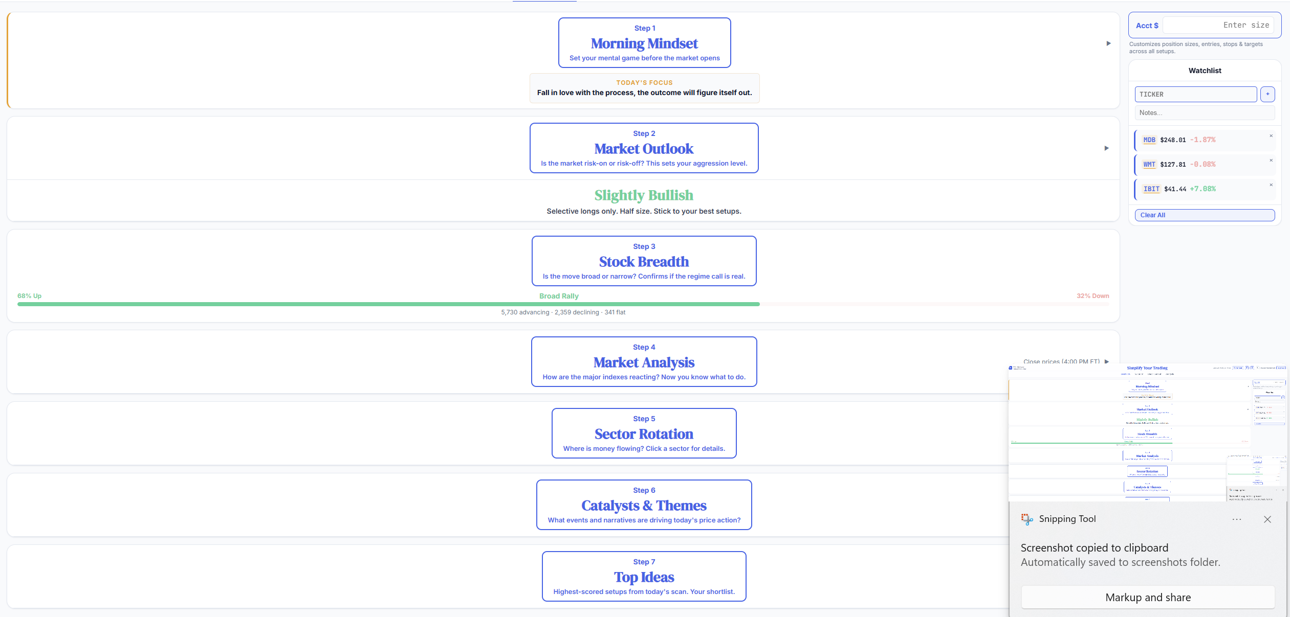 MAC Terminal - Screenshot 2 showing product features and functionality