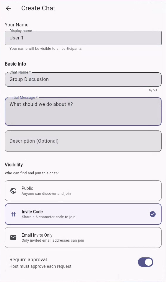 OneMind - Main product screenshot demonstrating key features and user interface
