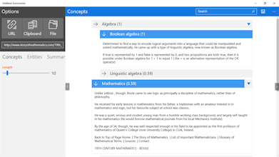 Intellexer Summarizer for Windows 10 gallery image
