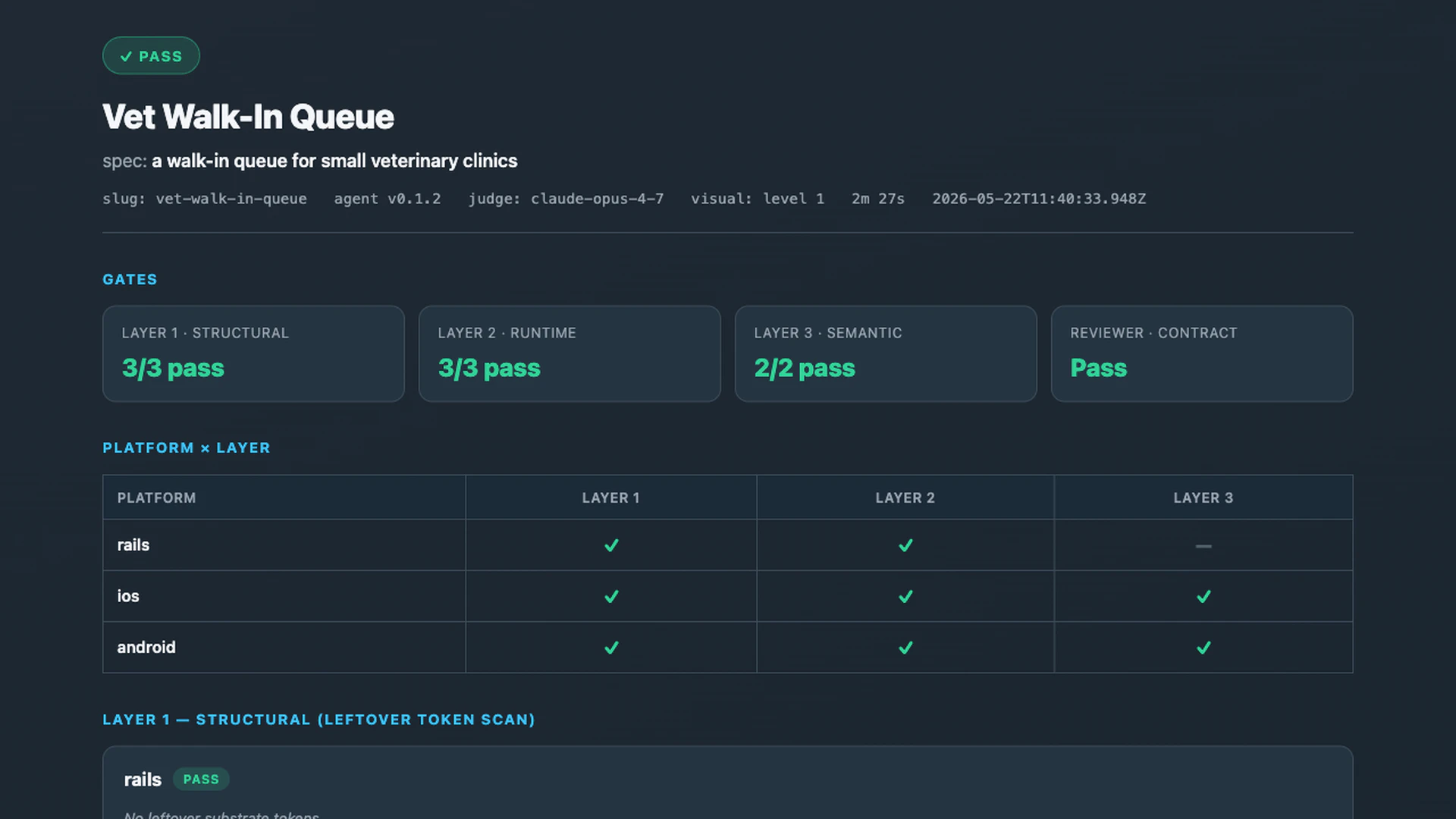 NativeAppTemplate Agent screenshot 3