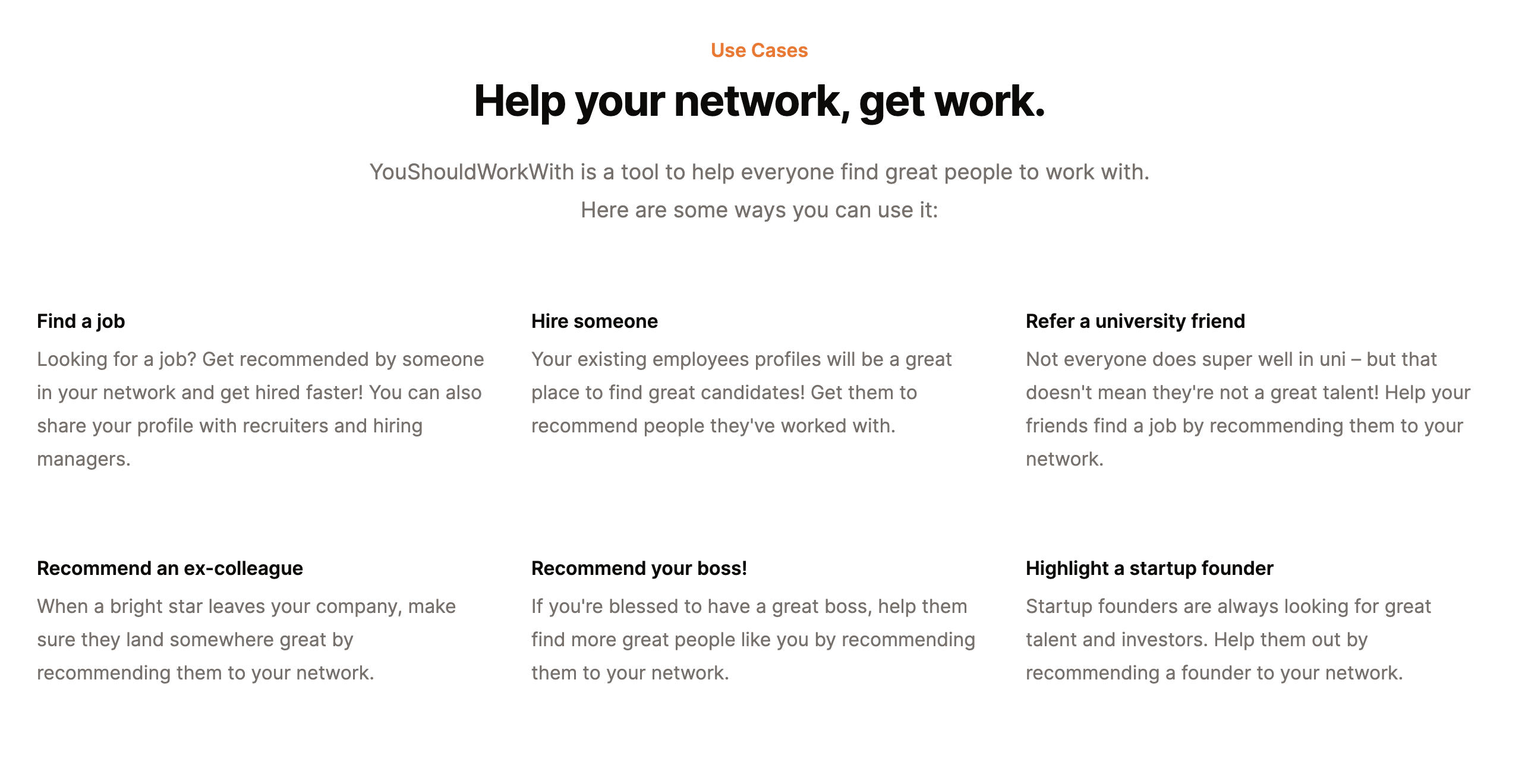 YouShouldWorkWith.com - 개인 추천을 통해 경력을 발전 시키십시오 미디어 3