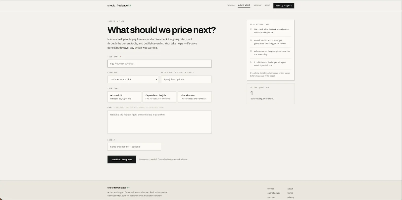 Should I Freelance It? screenshot 3