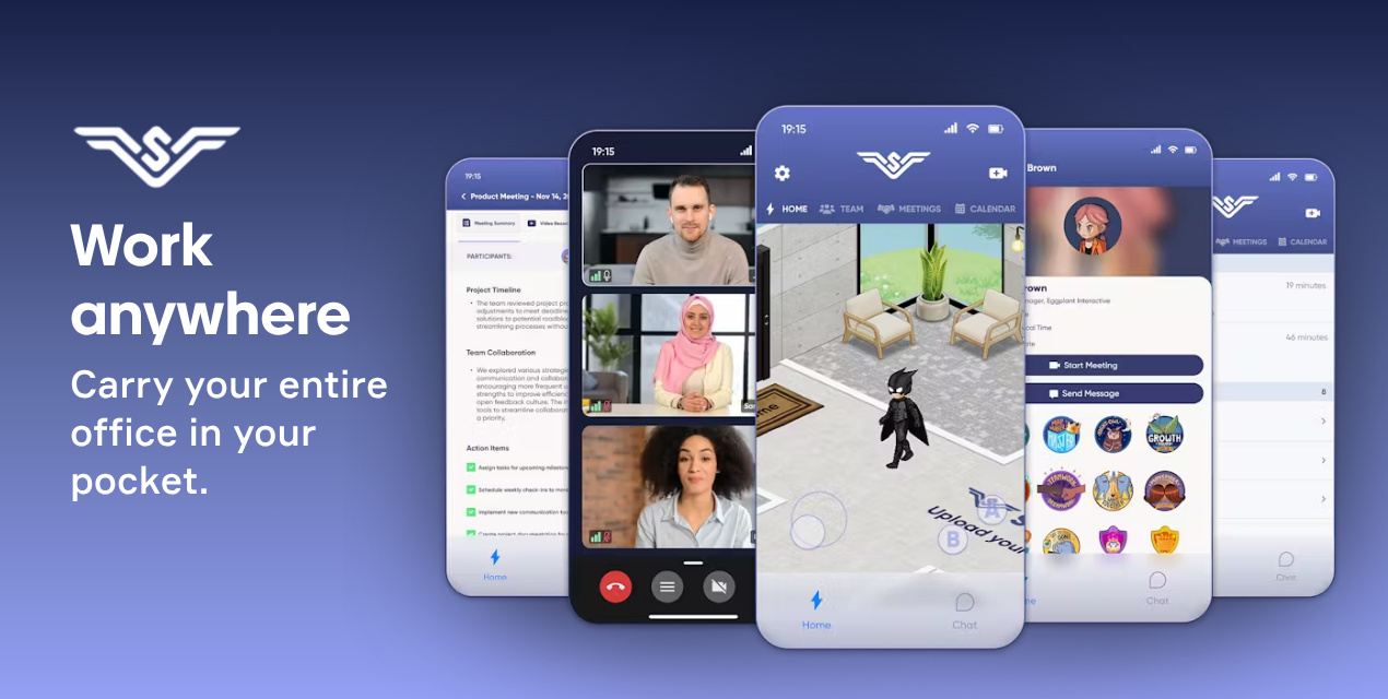 Sowork: The Glow-Up Edition - HQ virtual todo en uno para equipos remotos de alto rendimiento media 2