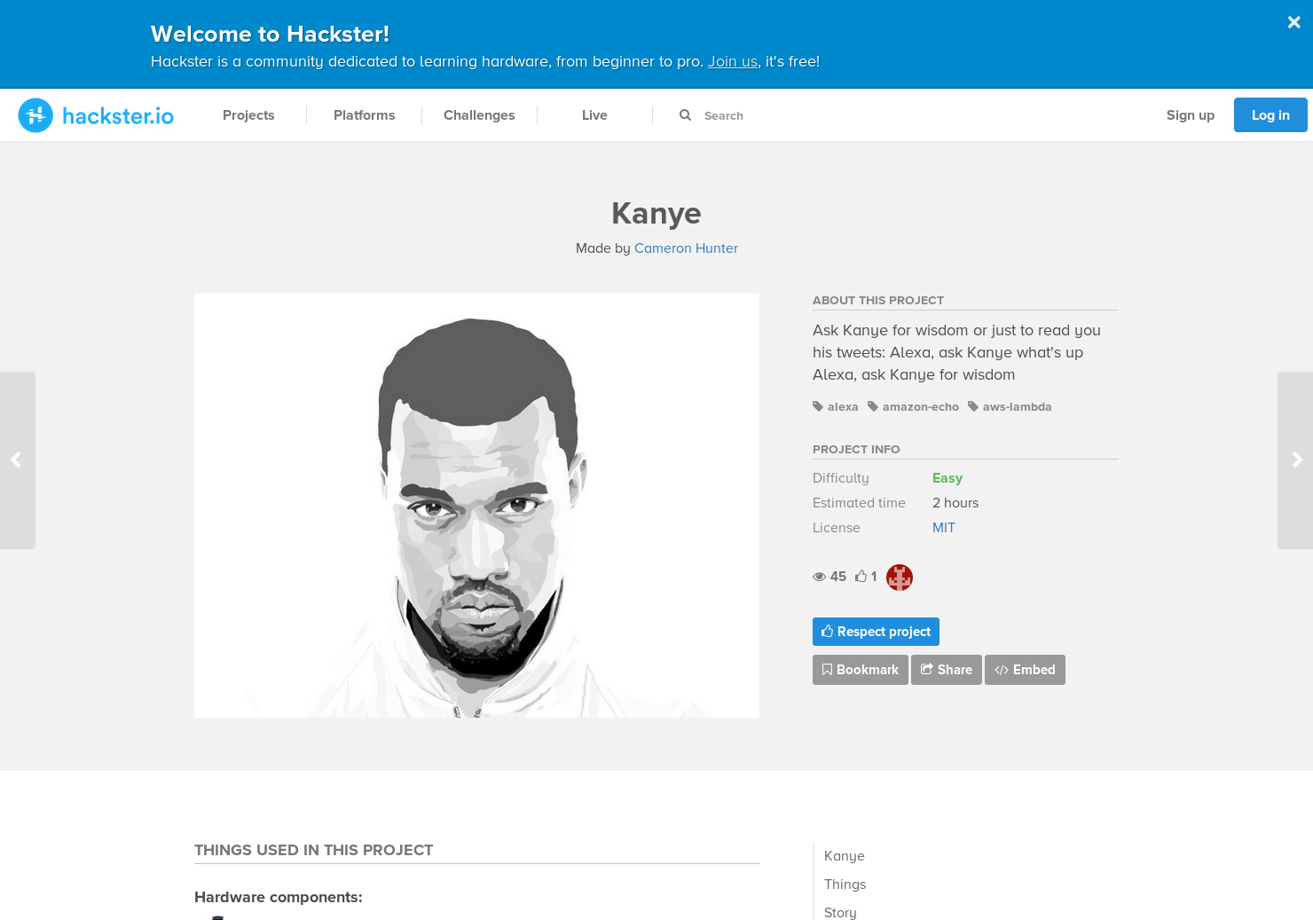 Kanye Alexa Skill