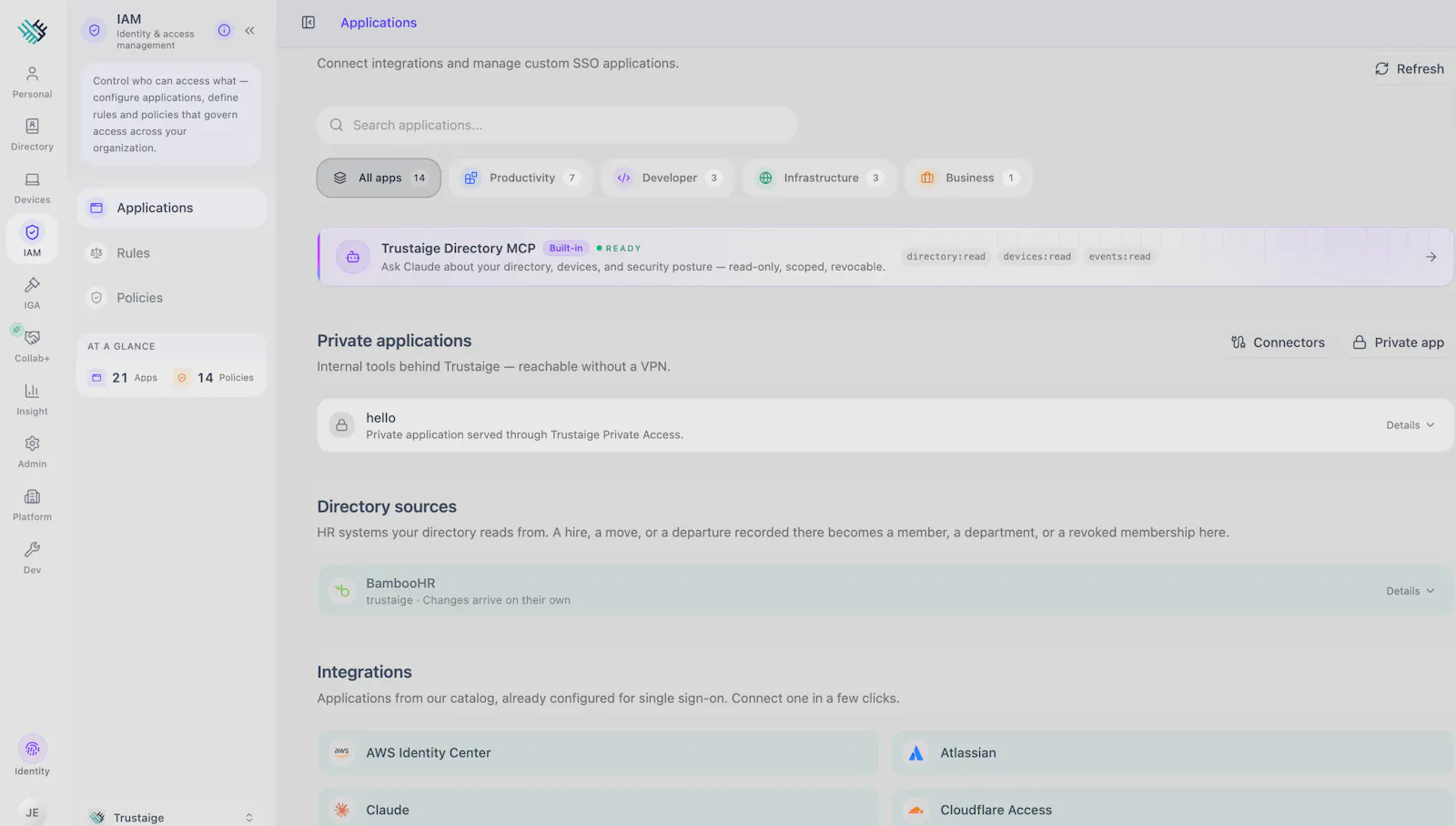 Trustaige screenshot 1