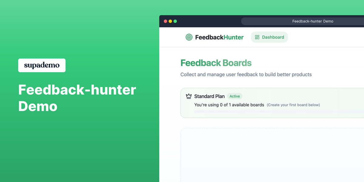 Feedback Hunter - Transform your user's feedback into product success media 4