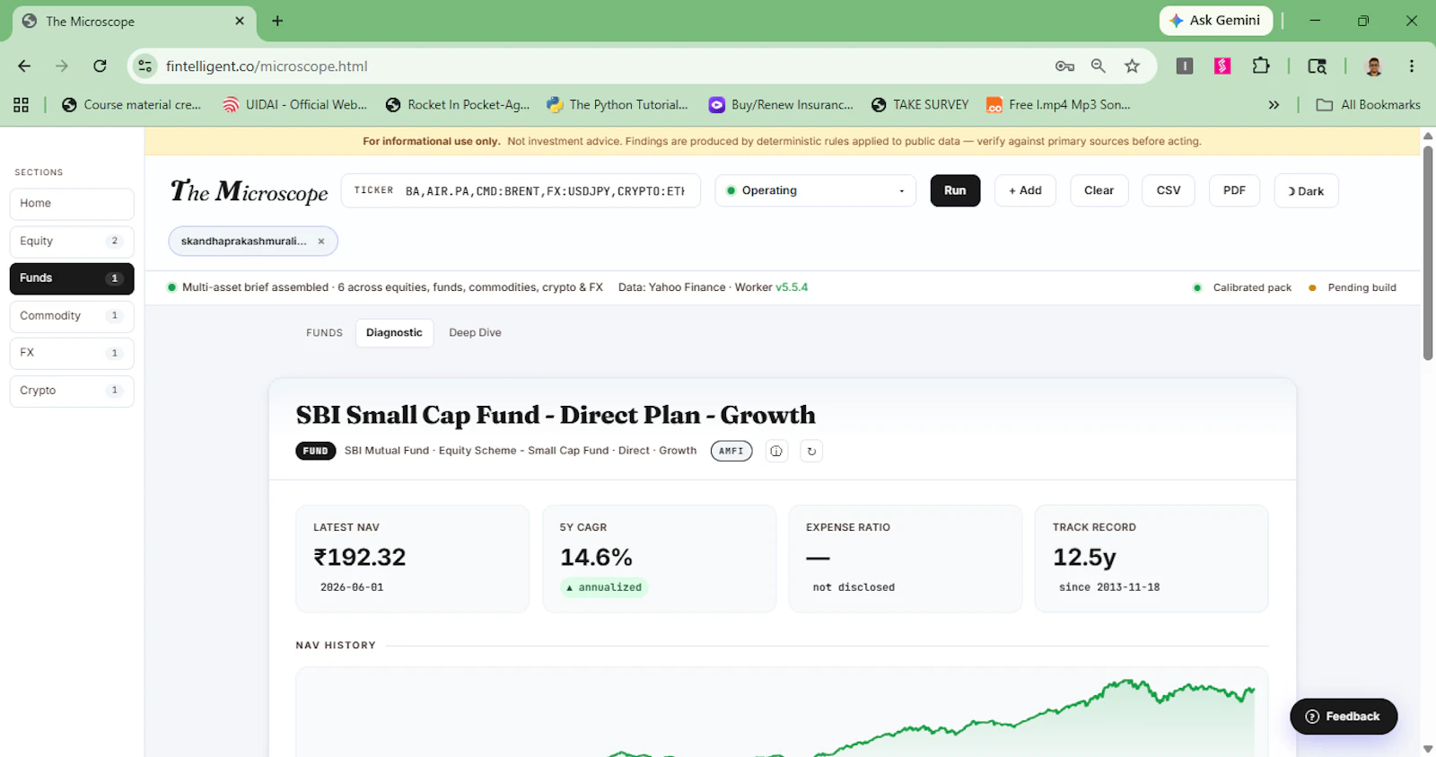Microscope - Investment Analytics screenshot 4