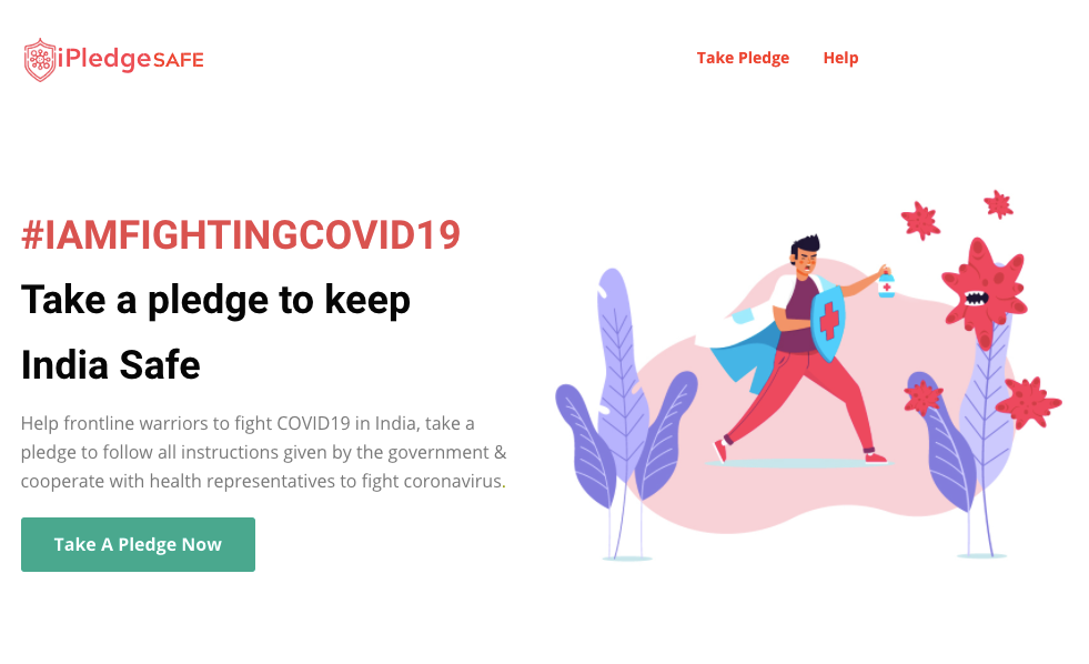 Take Pledge to Fight CoronaVirus gallery image
