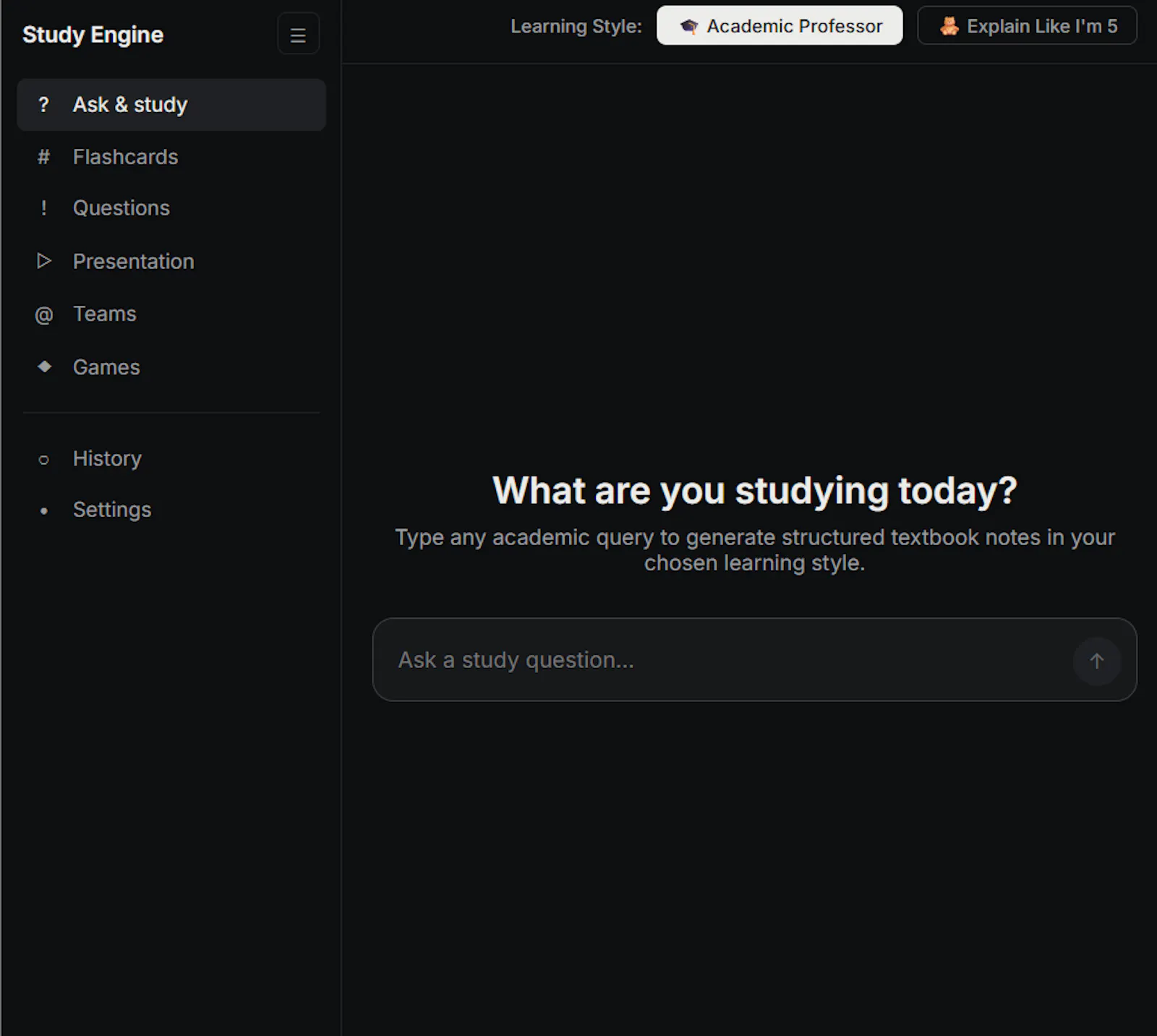 Study Engine screenshot 2