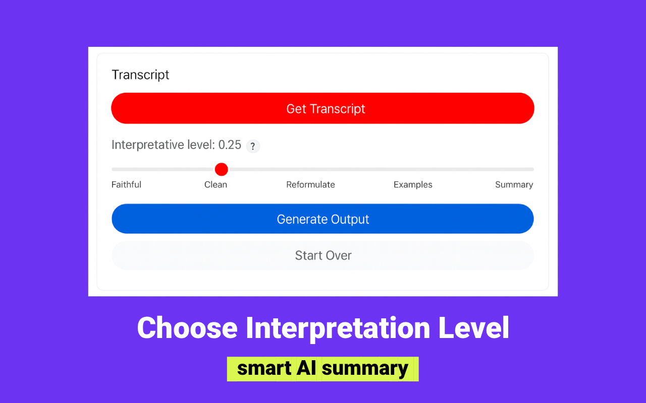 YouTube AI Math Transcriber gallery image