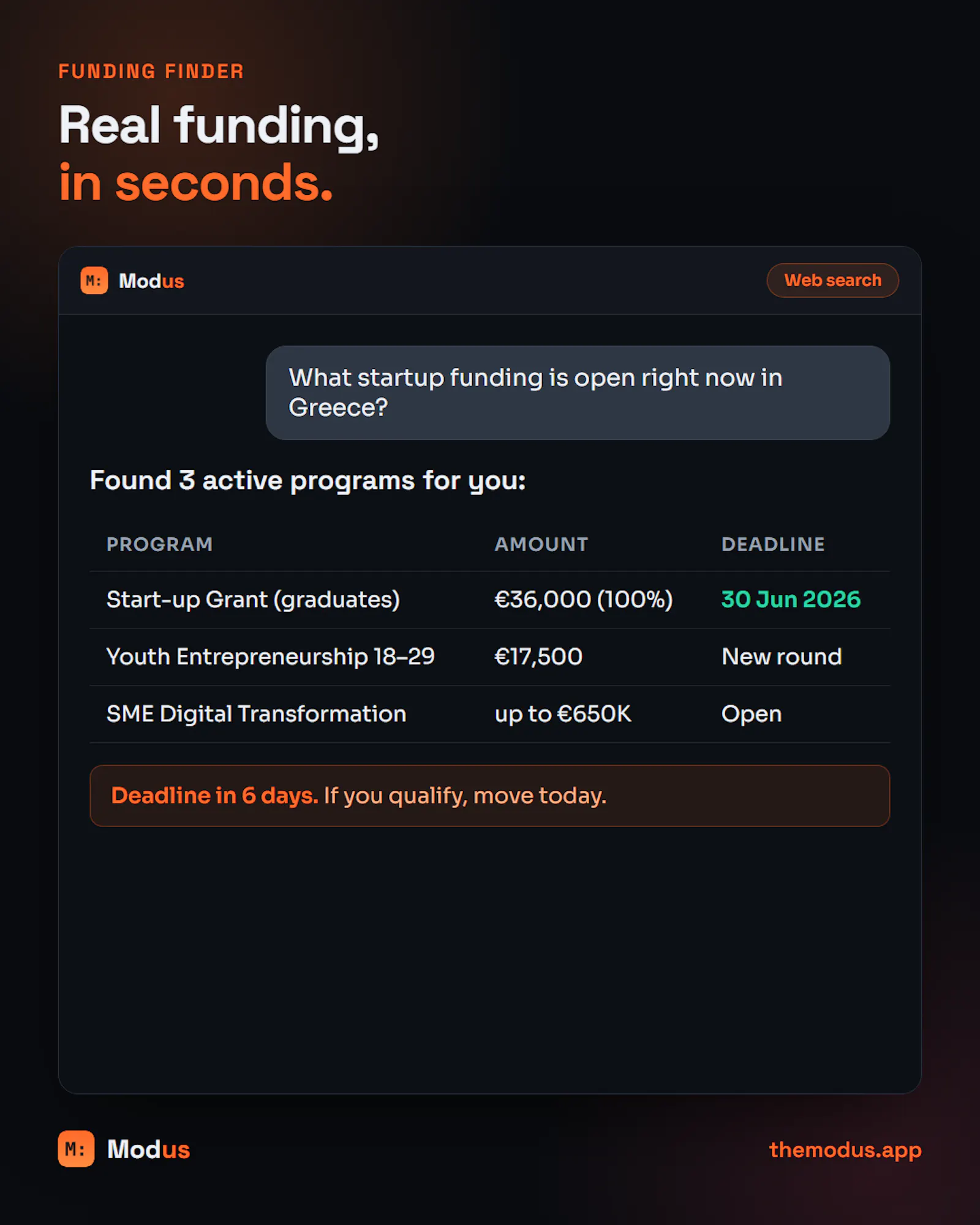 Modus screenshot 4