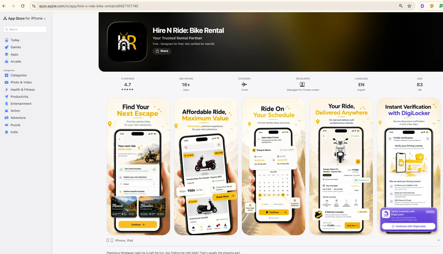 Hire N Ride gallery image