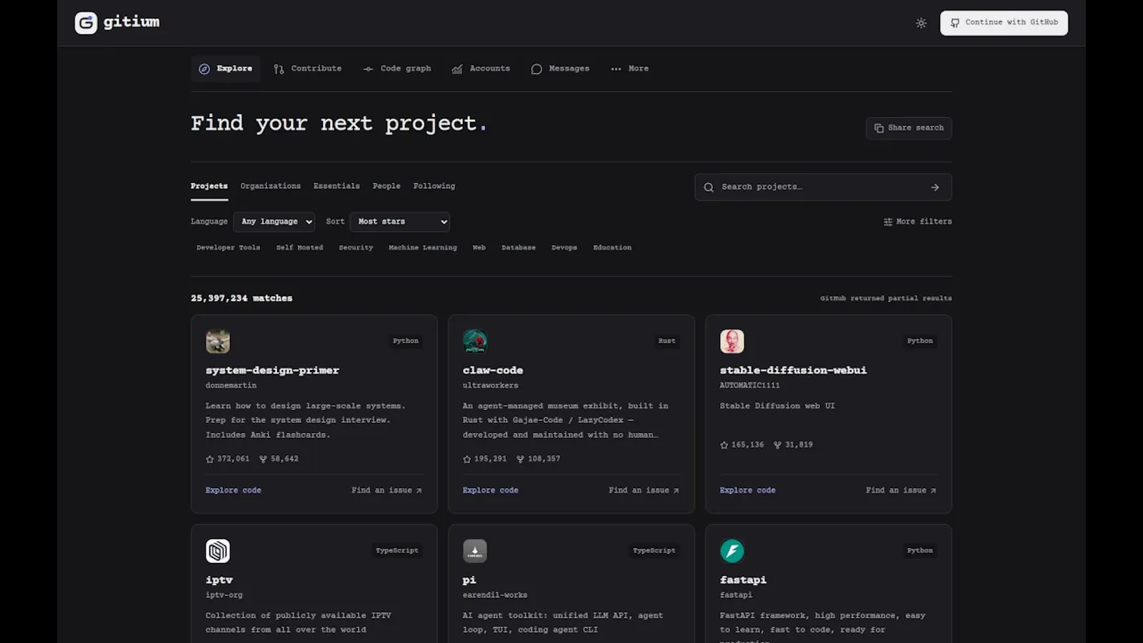 Gitium screenshot 1 (video preview)