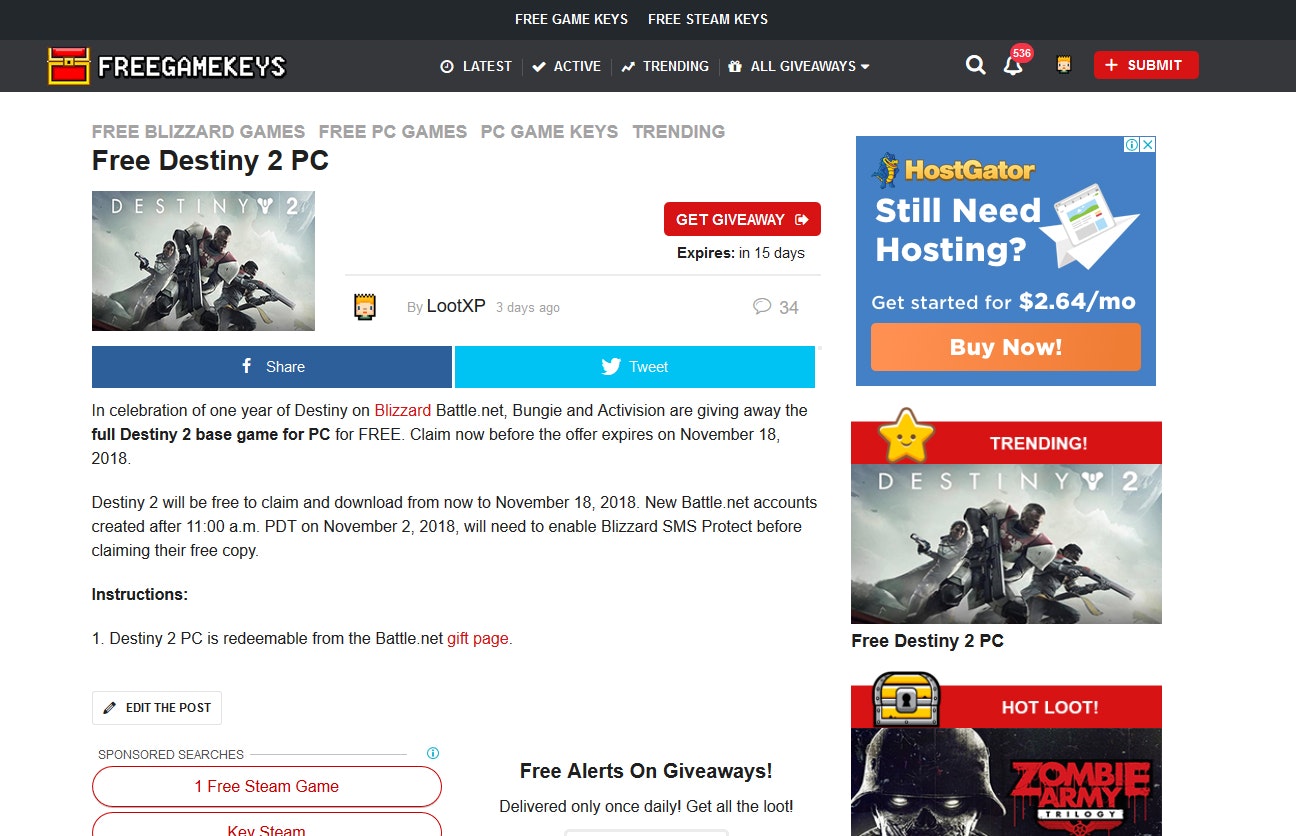 Free Game Keys gallery image