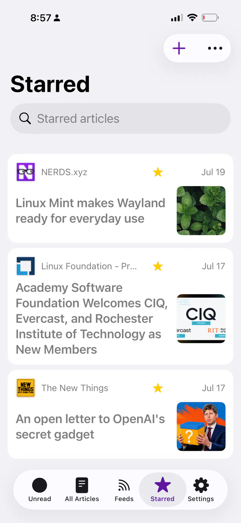 FeedLizard screenshot 3